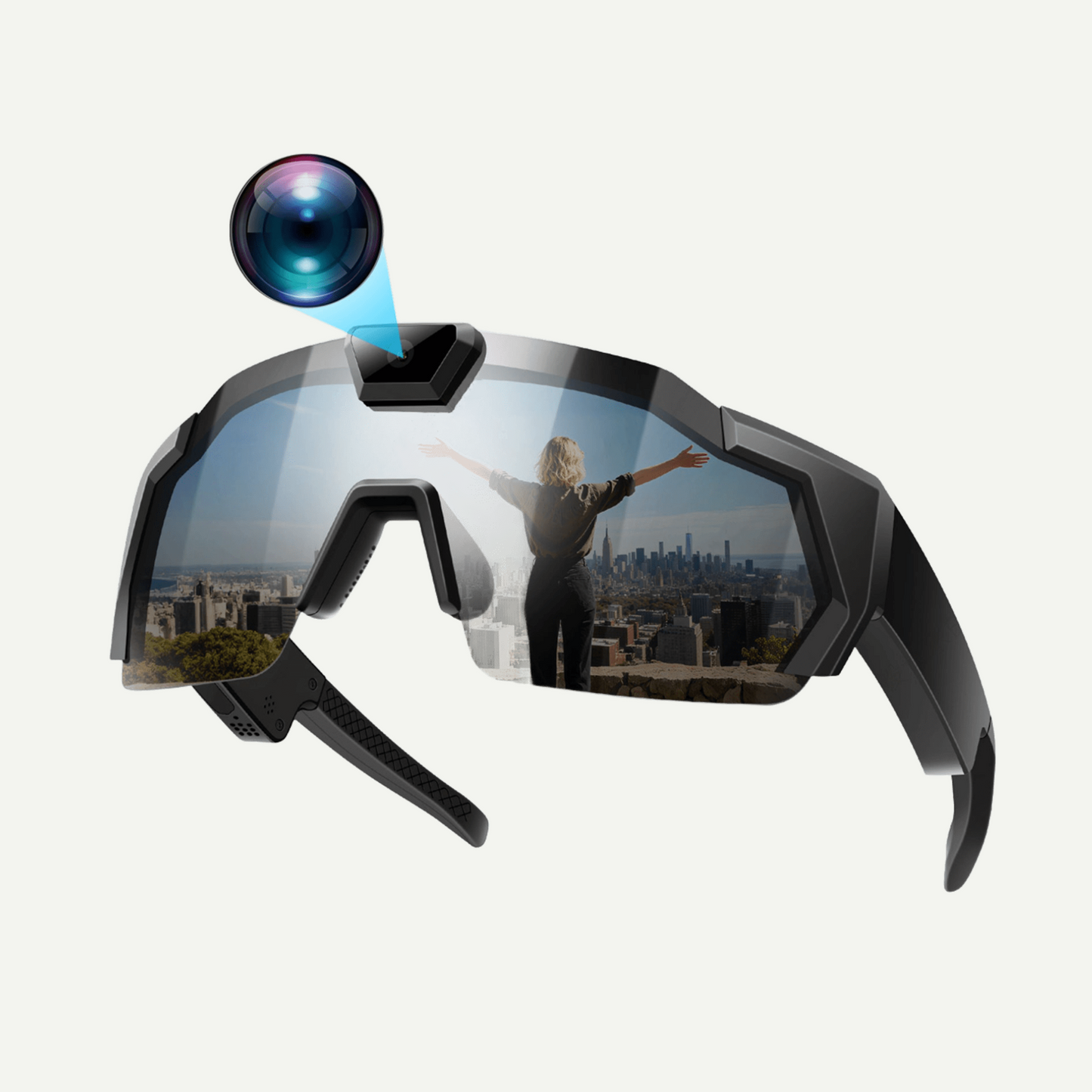 Smart Camera Glasses for Action Sports
