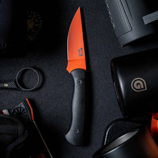 MKC BLACKFOOT 2.0-BLAZE ORANGE CERAKOTE