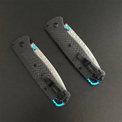 BM535C Vg10 Damascus Steel  Carobon Fiber Handle