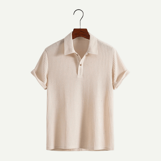 Engineered Comfort Jacquard Polo