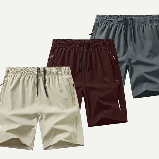 Men’s Quick-Dry Training Shorts (3 PACK)