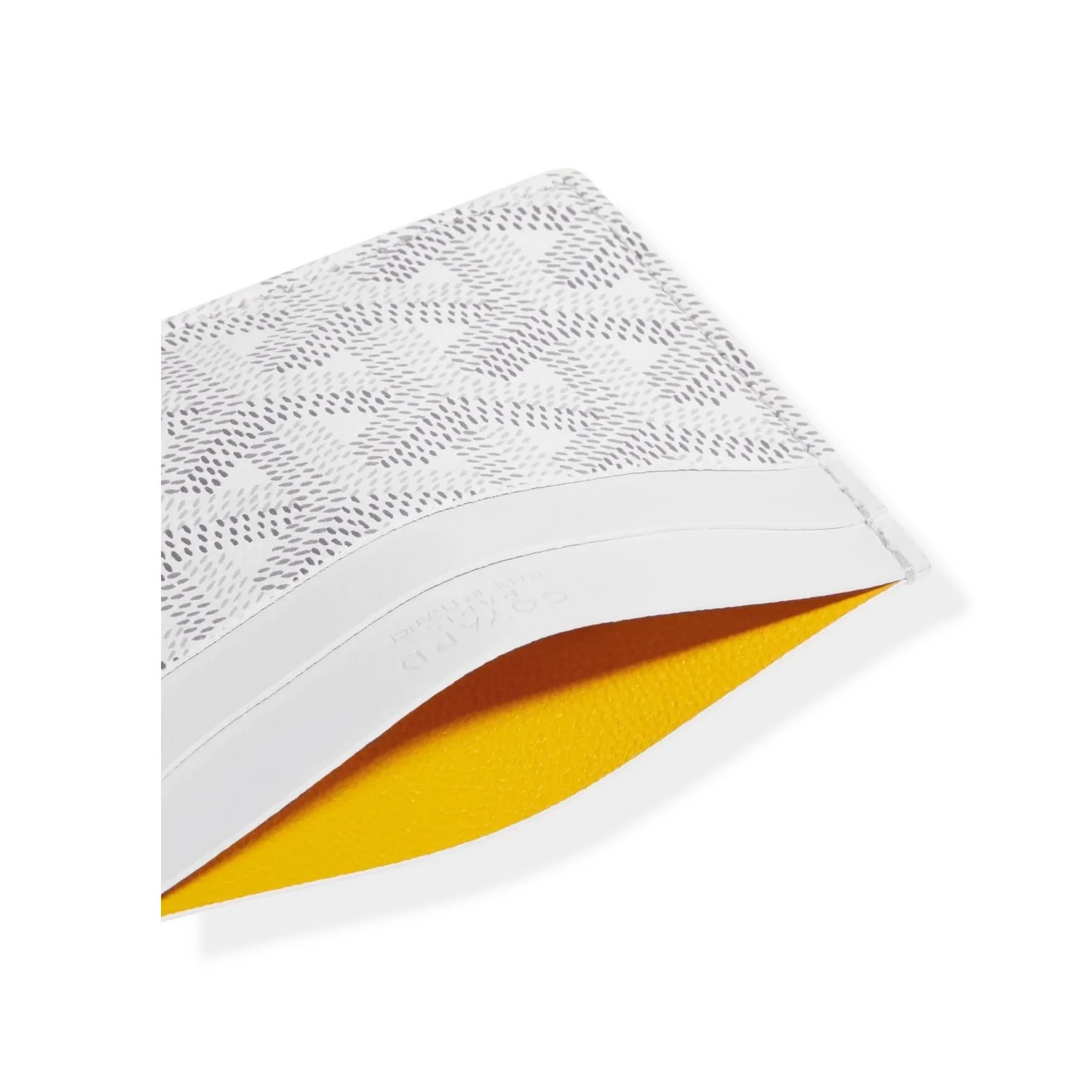 Classic French Pattern Slim Leather Card Wallet