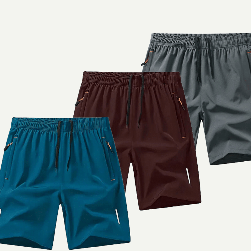 Men’s Quick-Dry Training Shorts (3 PACK)