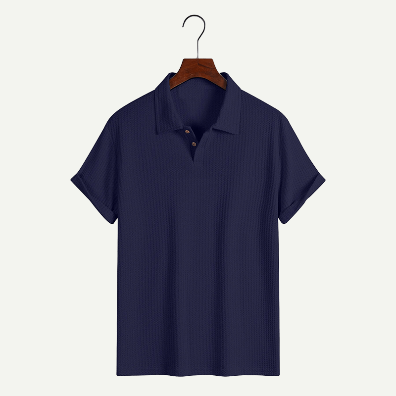 Engineered Comfort Jacquard Polo