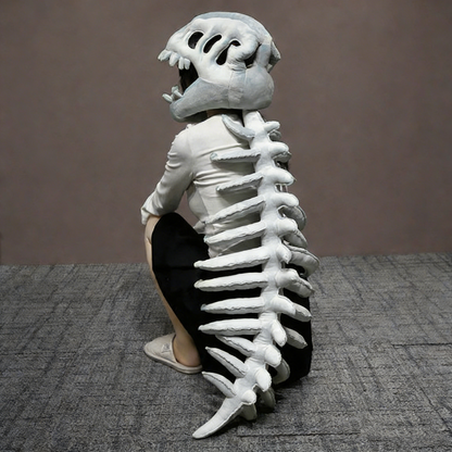 Spinosaurus Plush Dino Skeleton Outfit with 3D Spine