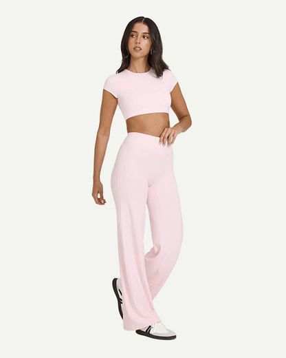Women's High Waisted Flare Yoga Pants