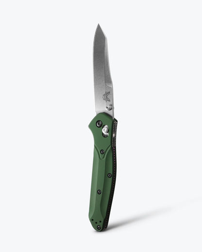 BM 940 Osborne – Legendary EDC Tool | Green Aluminum & Carbon Fiber