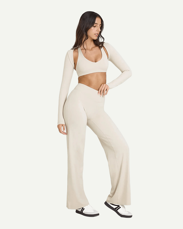 Women's High Waisted Flare Yoga Pants