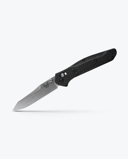 BM 940 Osborne – Legendary EDC Tool | Green Aluminum & Carbon Fiber