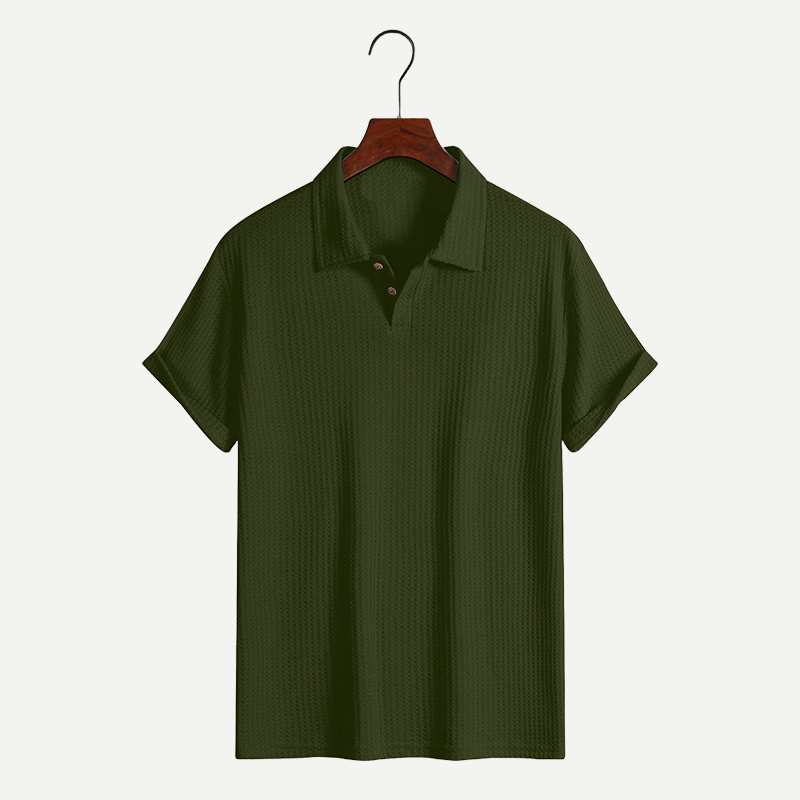 Engineered Comfort Jacquard Polo