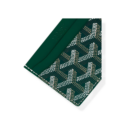 Classic French Pattern Slim Leather Card Wallet