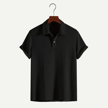Engineered Comfort Jacquard Polo
