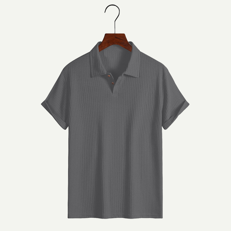 Engineered Comfort Jacquard Polo