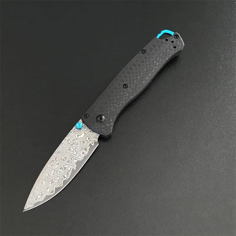 BM535C Vg10 Damascus Steel  Carobon Fiber Handle