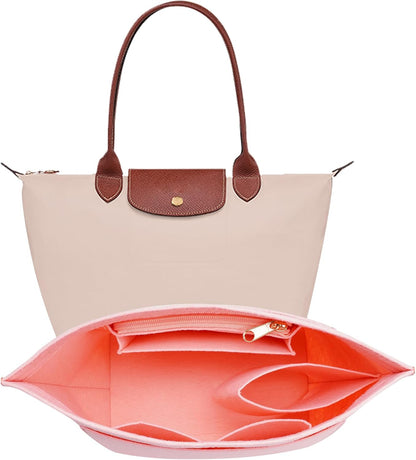 Felt Organizer Fits Longchamp le pliage L Handbag Insert