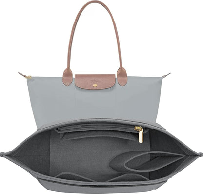 Felt Organizer Fits Longchamp le pliage L Handbag Insert