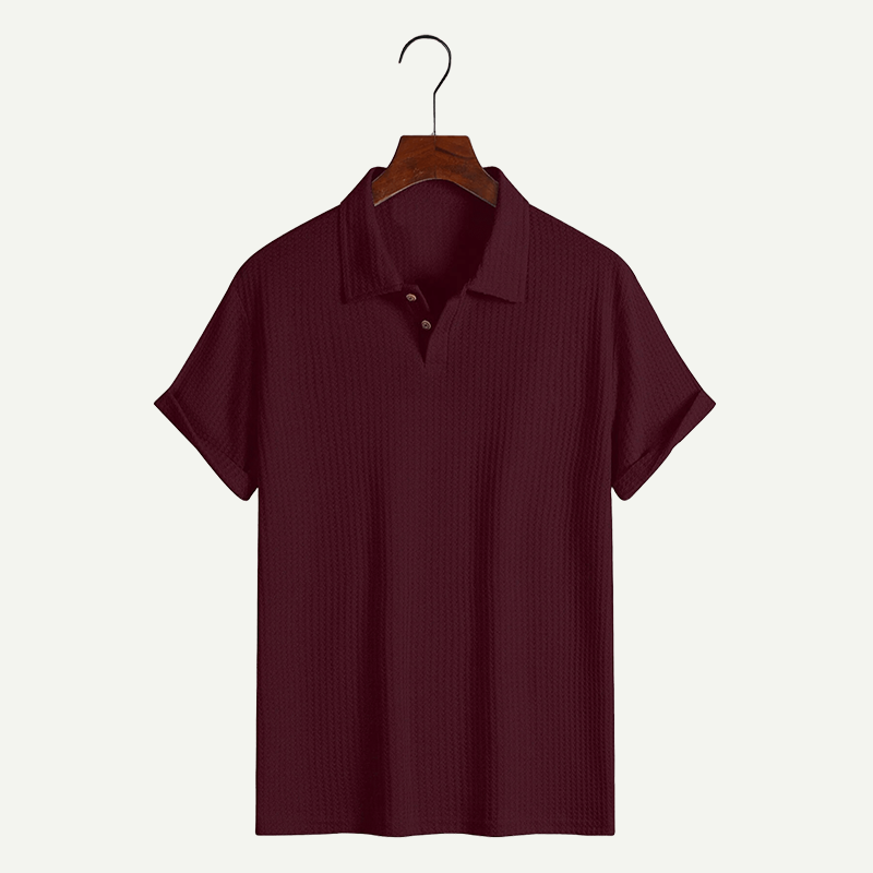 Engineered Comfort Jacquard Polo