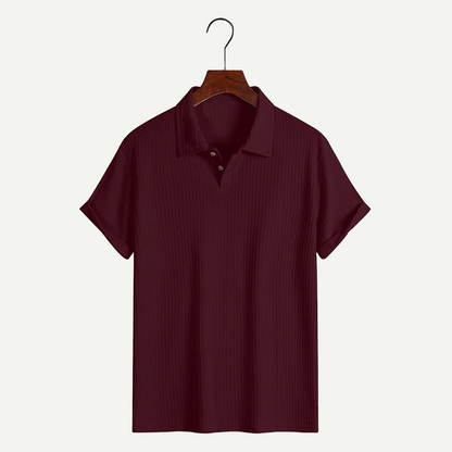 Engineered Comfort Jacquard Polo