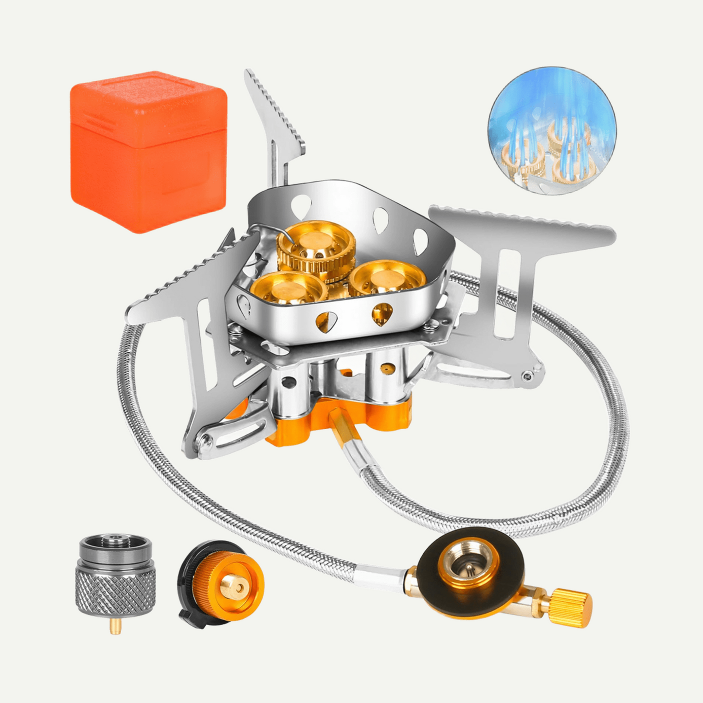 9900W Portable Windproof Camping Stove