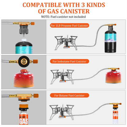 9900W Portable Windproof Camping Stove
