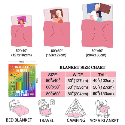 LGBT Blanket Pride Super Plush Blanket