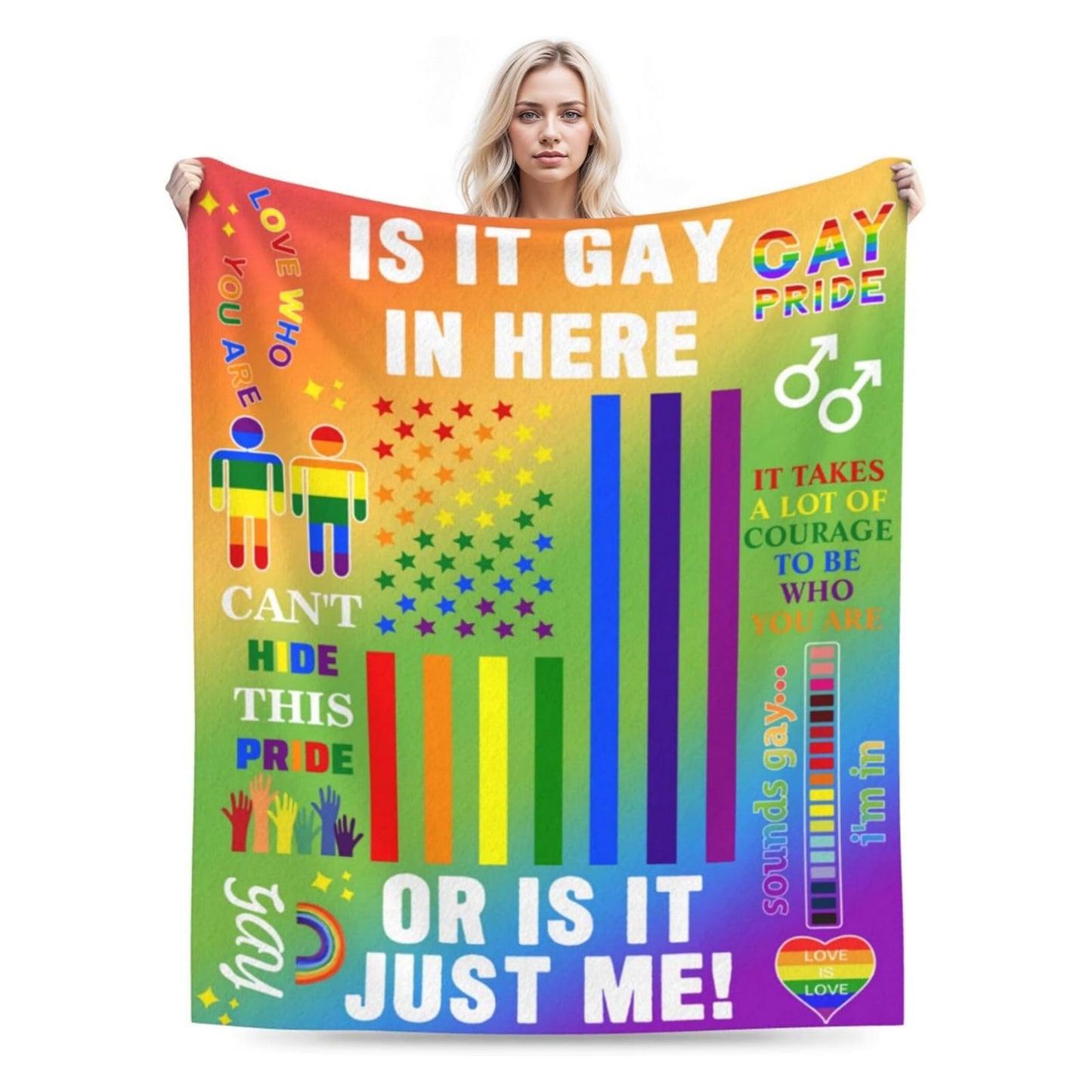 LGBT Blanket Pride Super Plush Blanket