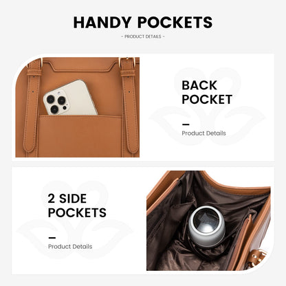 2Pcs Laptop Bag – Elegant Protection, Everyday Performance