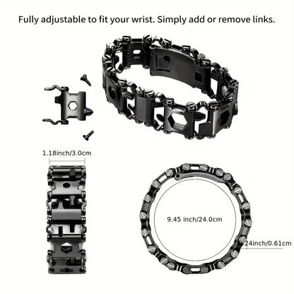 The Leatherman Tread - Men's 29-in-1 Multi-Tool Bracelet