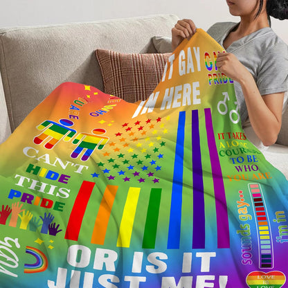 LGBT Blanket Pride Super Plush Blanket
