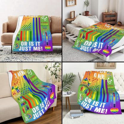 LGBT Blanket Pride Super Plush Blanket