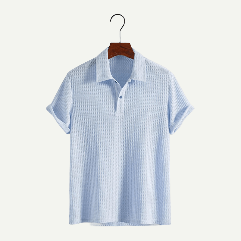Engineered Comfort Jacquard Polo