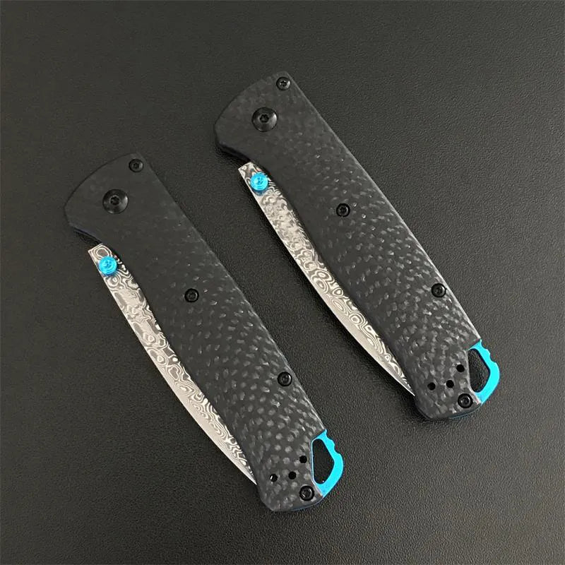 BM535C Vg10 Damascus Steel  Carobon Fiber Handle