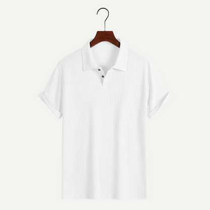 Engineered Comfort Jacquard Polo