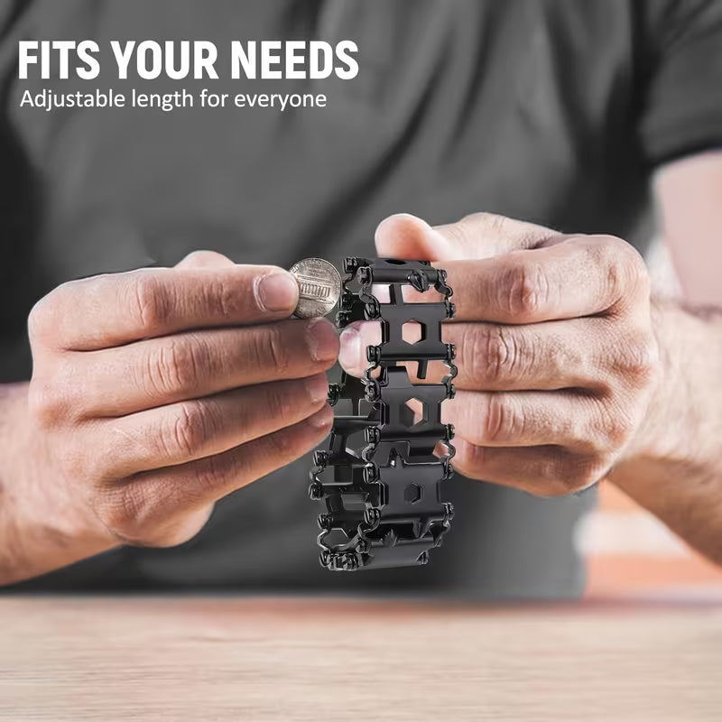 The Leatherman Tread - Men's 29-in-1 Multi-Tool Bracelet