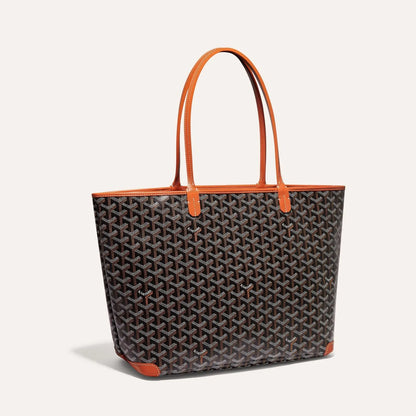 St Louis Canvas & Leather Tote Bag