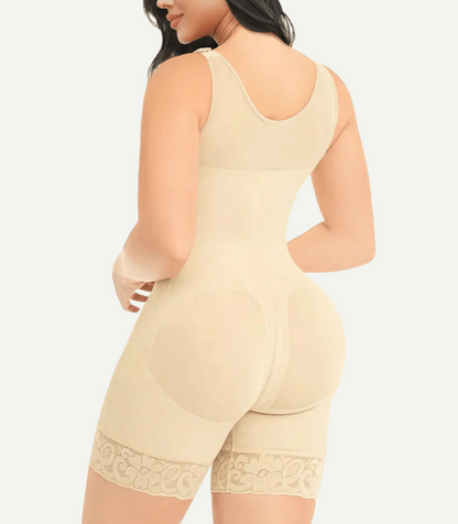 Fajas Shapewear for Women with Zipper Crotch