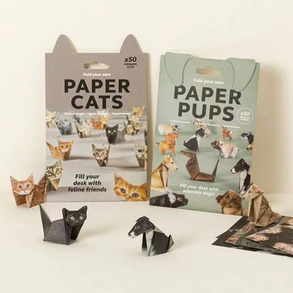 Paper Animals Cute DIY Origami Kit