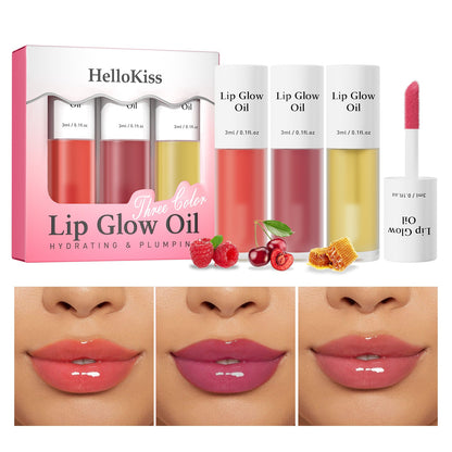 HelloKiss Lip Glow Oil Set