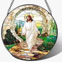 He Is Risen Suncatcher Jesus Easter