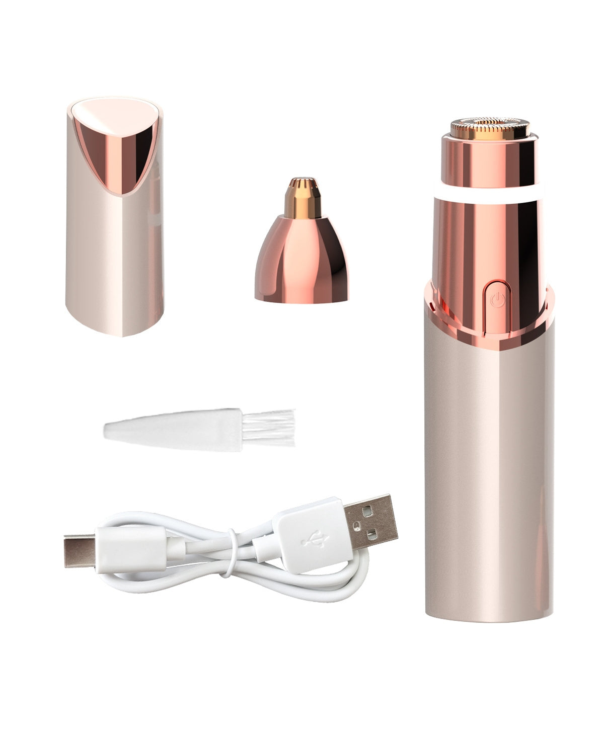 2-in-1 Electric Facial & Eyebrow Hair Trimmer for Women