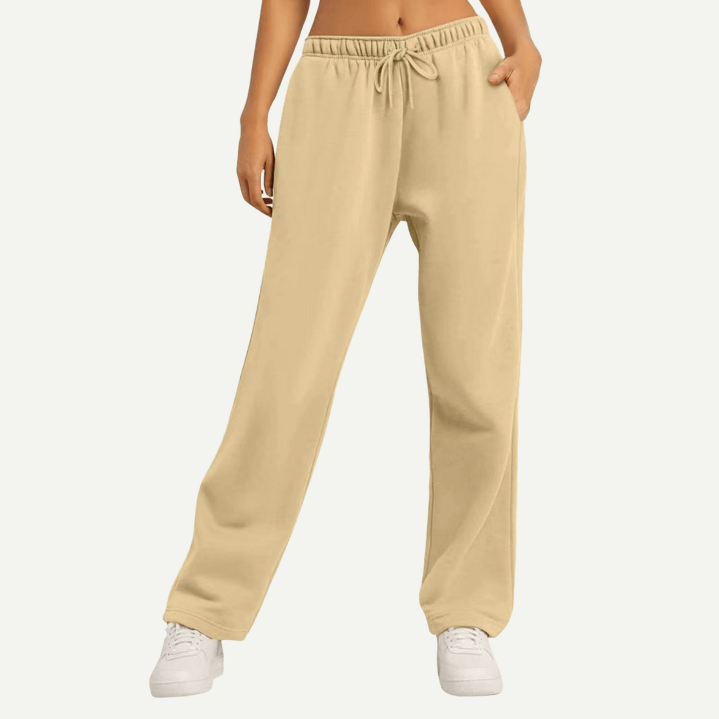 Women’s Heavyweight Wide-Leg Fleece Sweatpants — Comfort Made Effortless