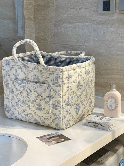 Floral Multi-Purpose Basket