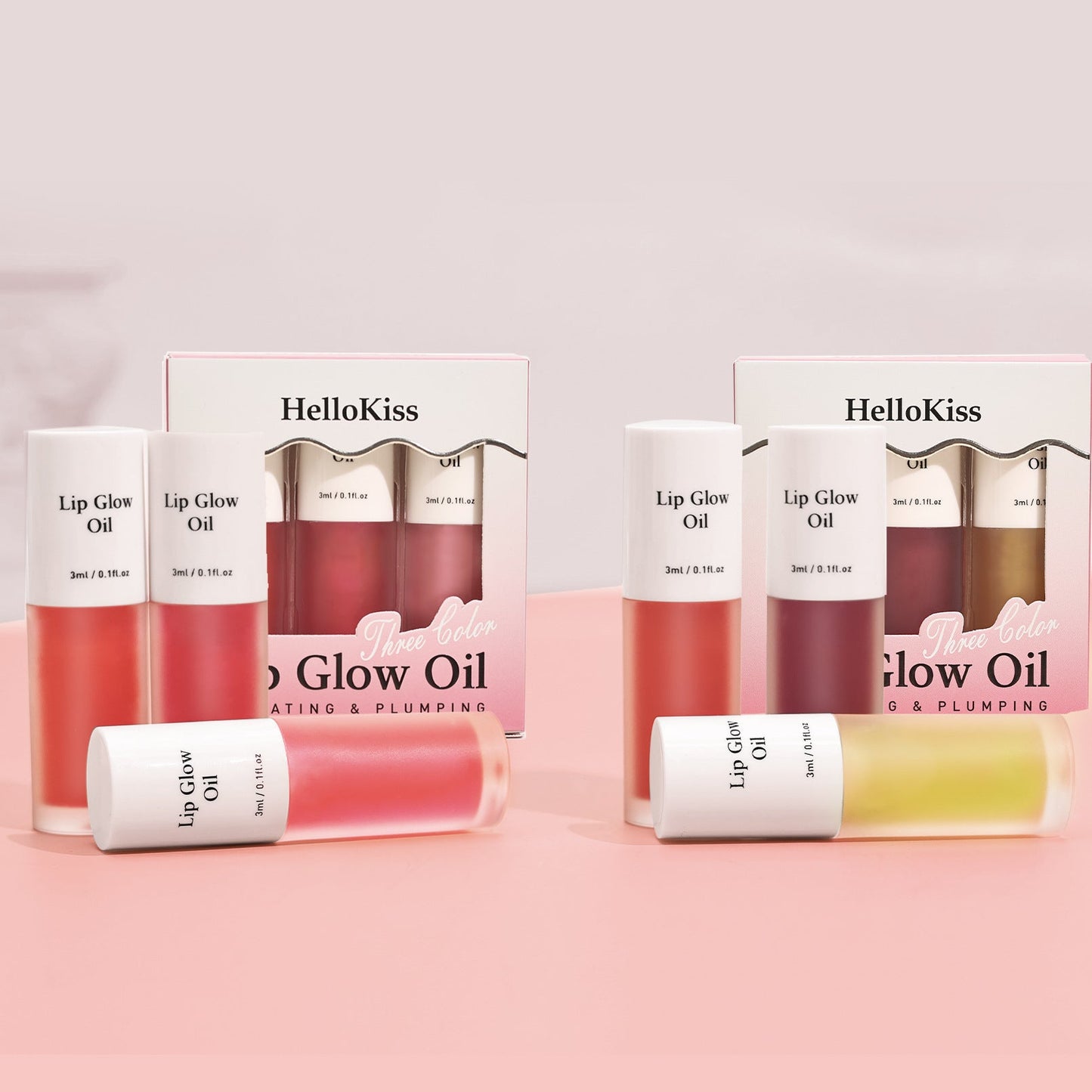 HelloKiss Lip Glow Oil Set