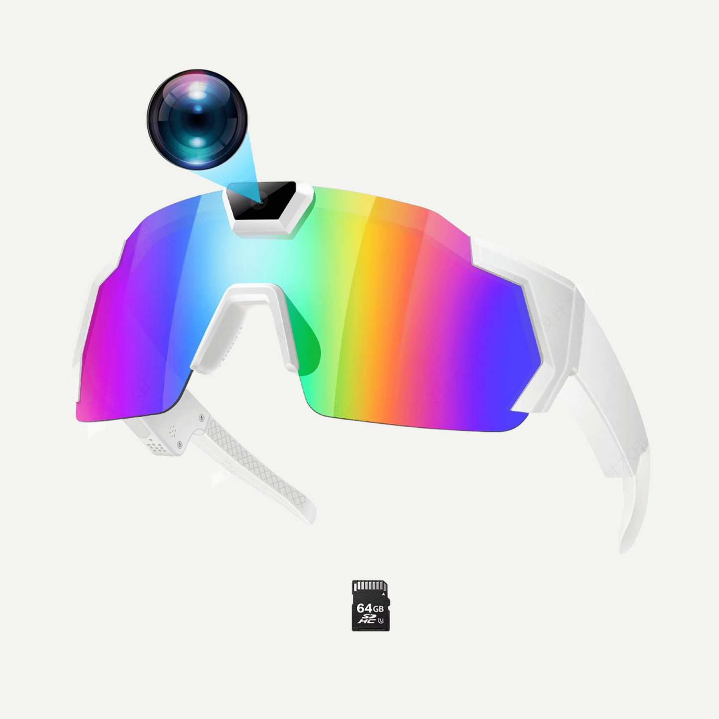 Smart Camera Glasses for Action Sports