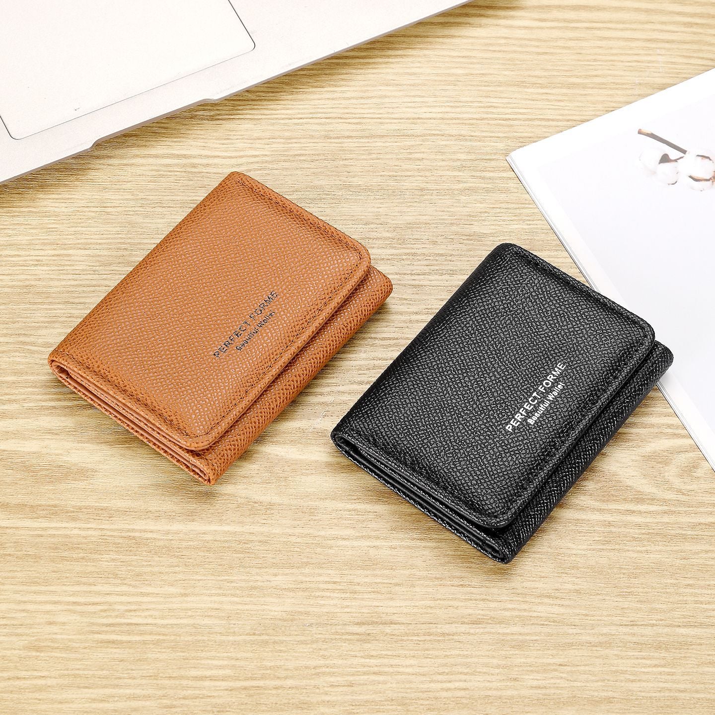 Premium Multi-functional Tri-fold Wallet for Men – Elegant, Compact, and Practical