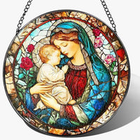 Baby Jesus and the Holy Mother Mary-C