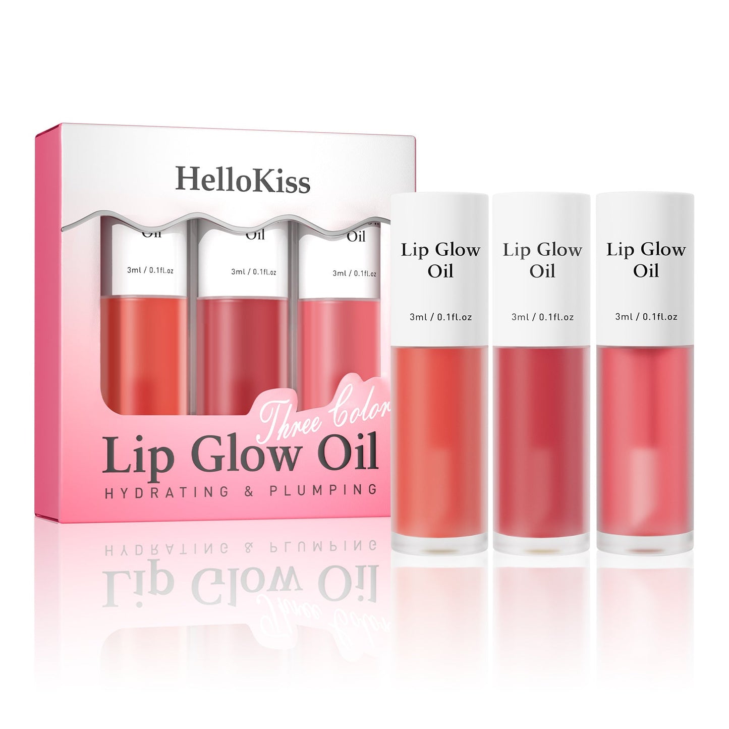 HelloKiss Lip Glow Oil Set