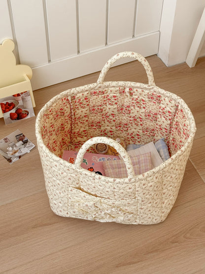 Floral Multi-Purpose Basket