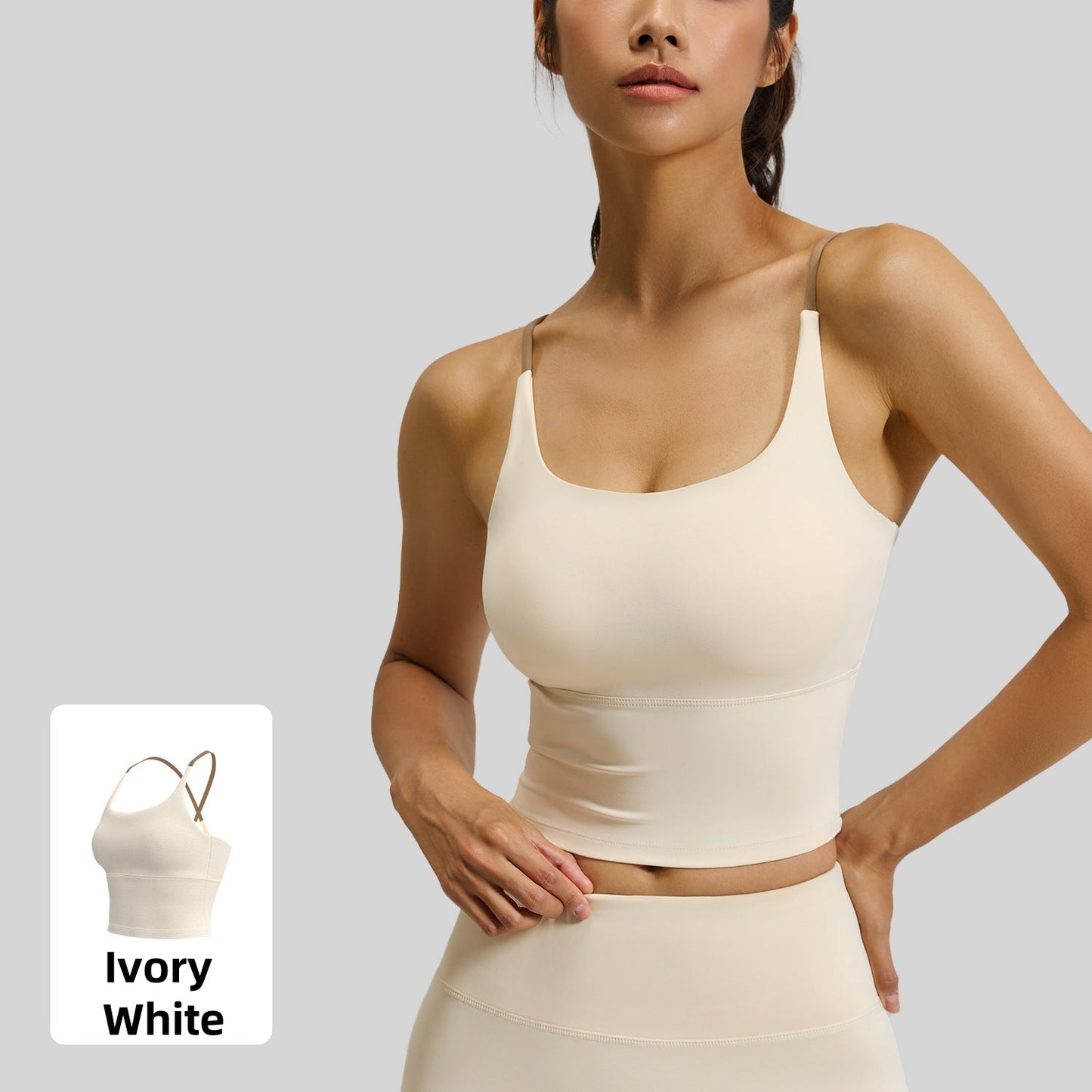 Sporty Women's Criss Cross Yoga Sports Bra