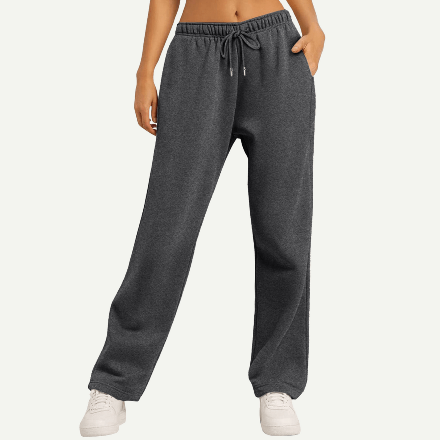 Women’s Heavyweight Wide-Leg Fleece Sweatpants — Comfort Made Effortless